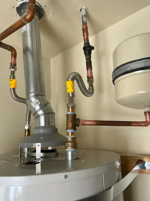 Water heater installation and plumbing repair in Hassayampa